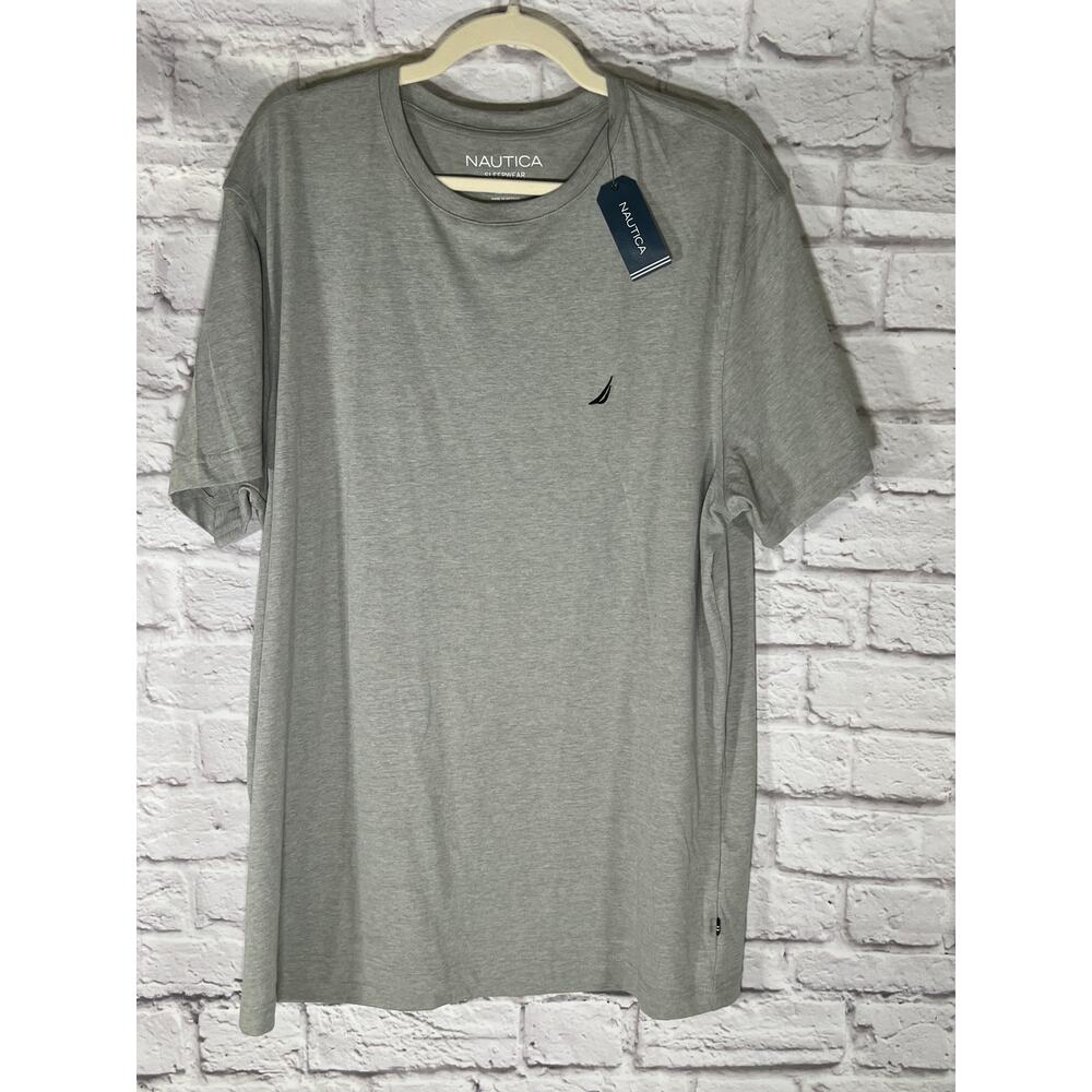 NEW Nautica Men's Gray Sleep T-Shirt - SIze XL New with Tags